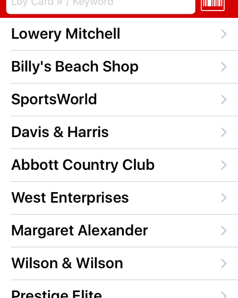 Customer Lookup Screenshot 3