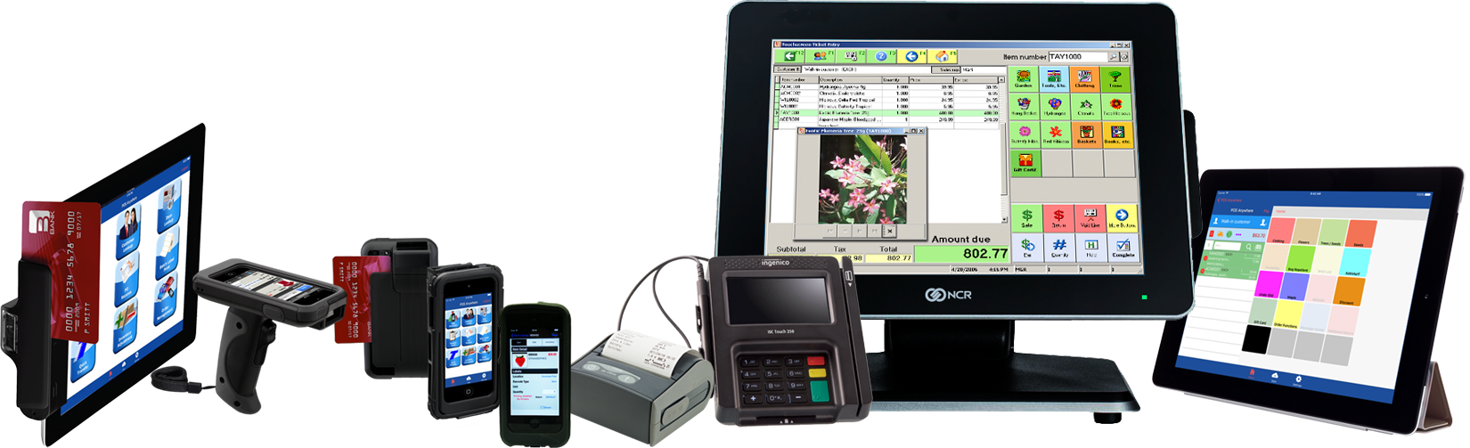 multiple devices mobile pos anywhere